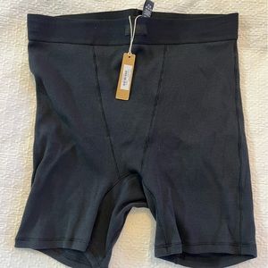 NWT Skims cotton rib boxer
